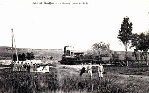 2612- Ain-El-Hadjar - Source et Train